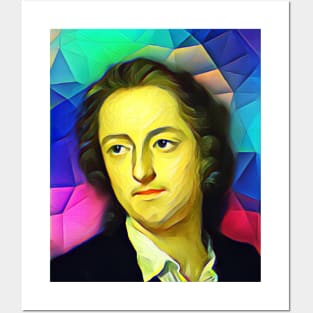 Thomas Gray Colourful Portrait | Thomas Gray Artwork 7 Posters and Art